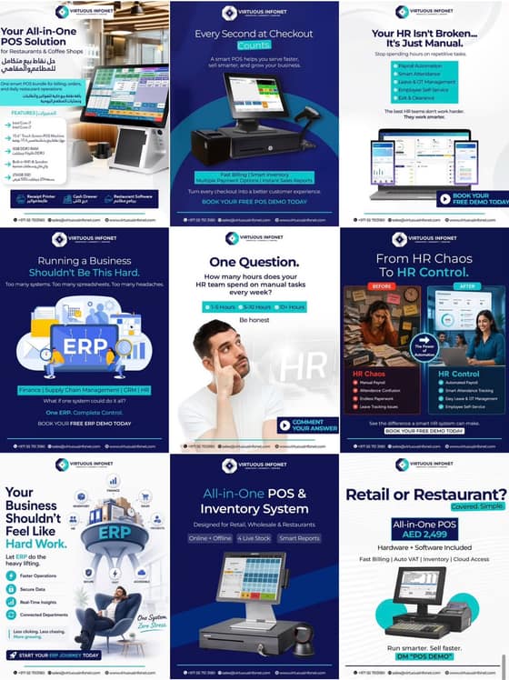 Social media design by UpStream for a UAE business
